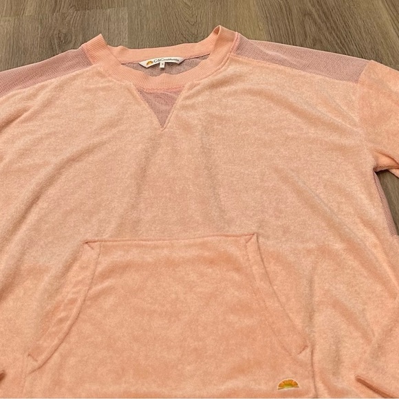 C&C California Orange Terrycloth Pullover Coverup size S - Picture 5 of 5